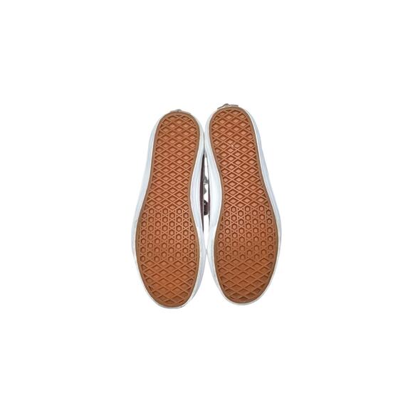 Girls Vans Old Skool Glitter Rose Gold Sneakers Size 4.5 - Picture 5 of 6